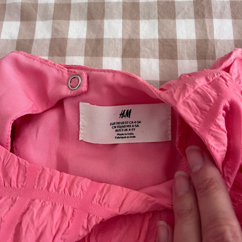 H&M Vibrant Pink Dress with twirl potential!